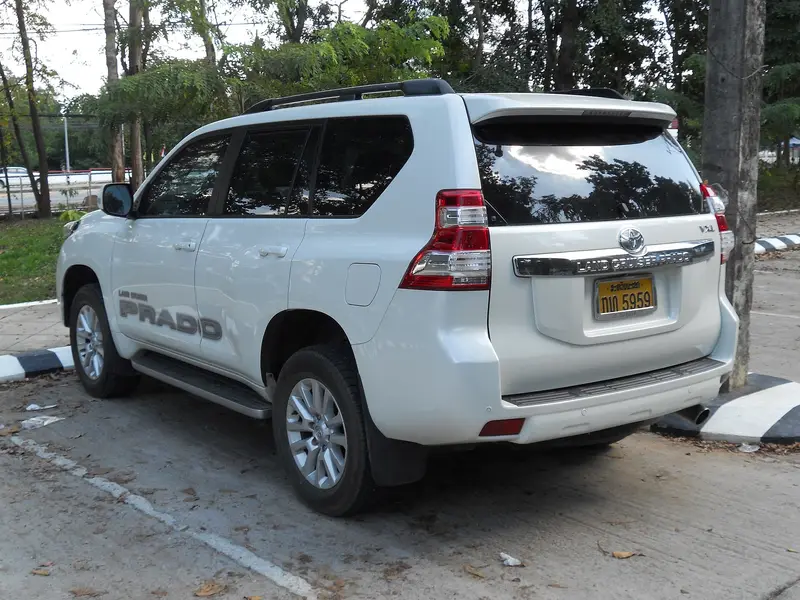 2020 Toyota Land Cruiser Prado, rear